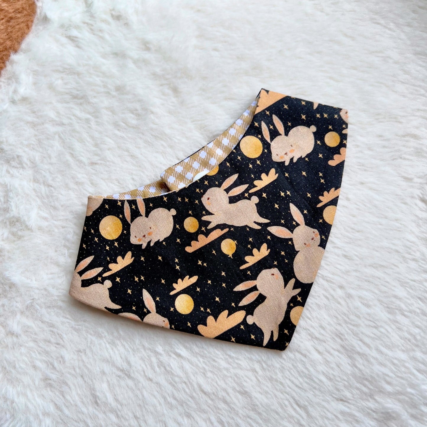 Moon & Rabbit Reversible Bandana