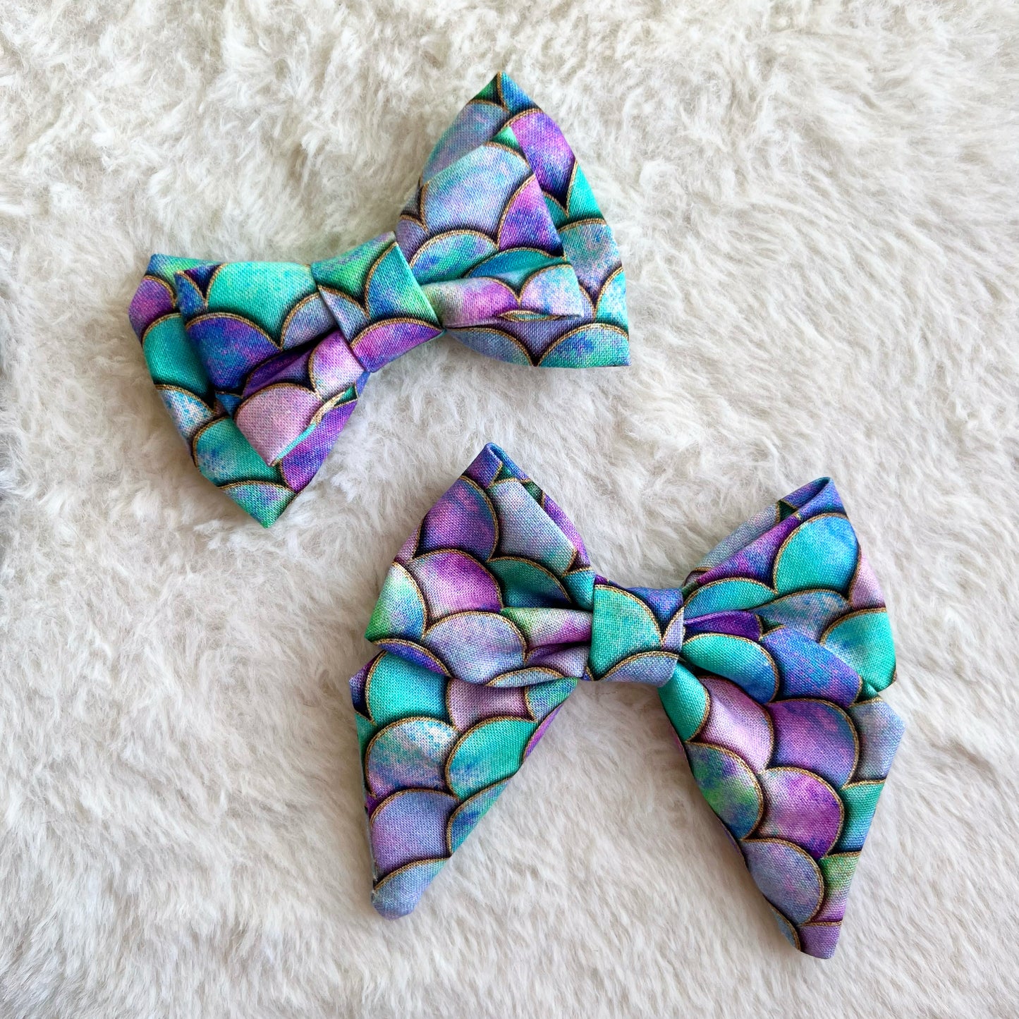Mermaid Dreams Sailor Bow Double Bows