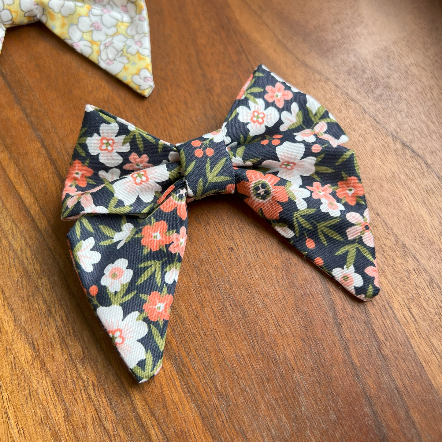 Midnight Bloom Sailor Bow