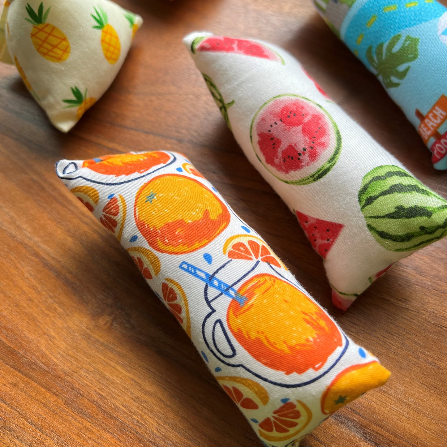 Catnip & Silvervine Infused Bolster