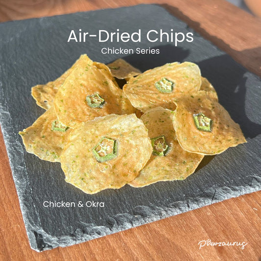 Chicken & Okra Chips 50G