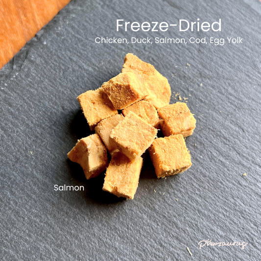 Freeze Dried Salmon Cubes