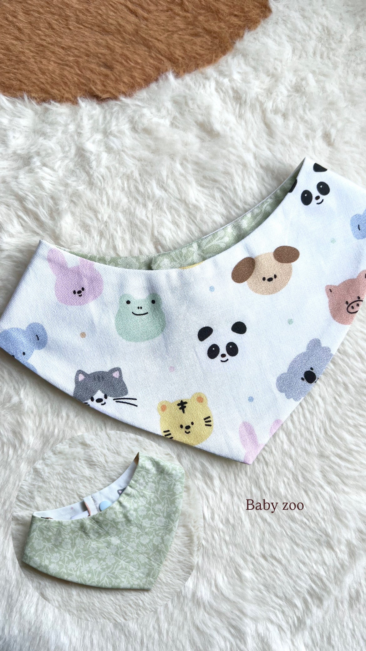 Baby Zoo Reversible Bandana