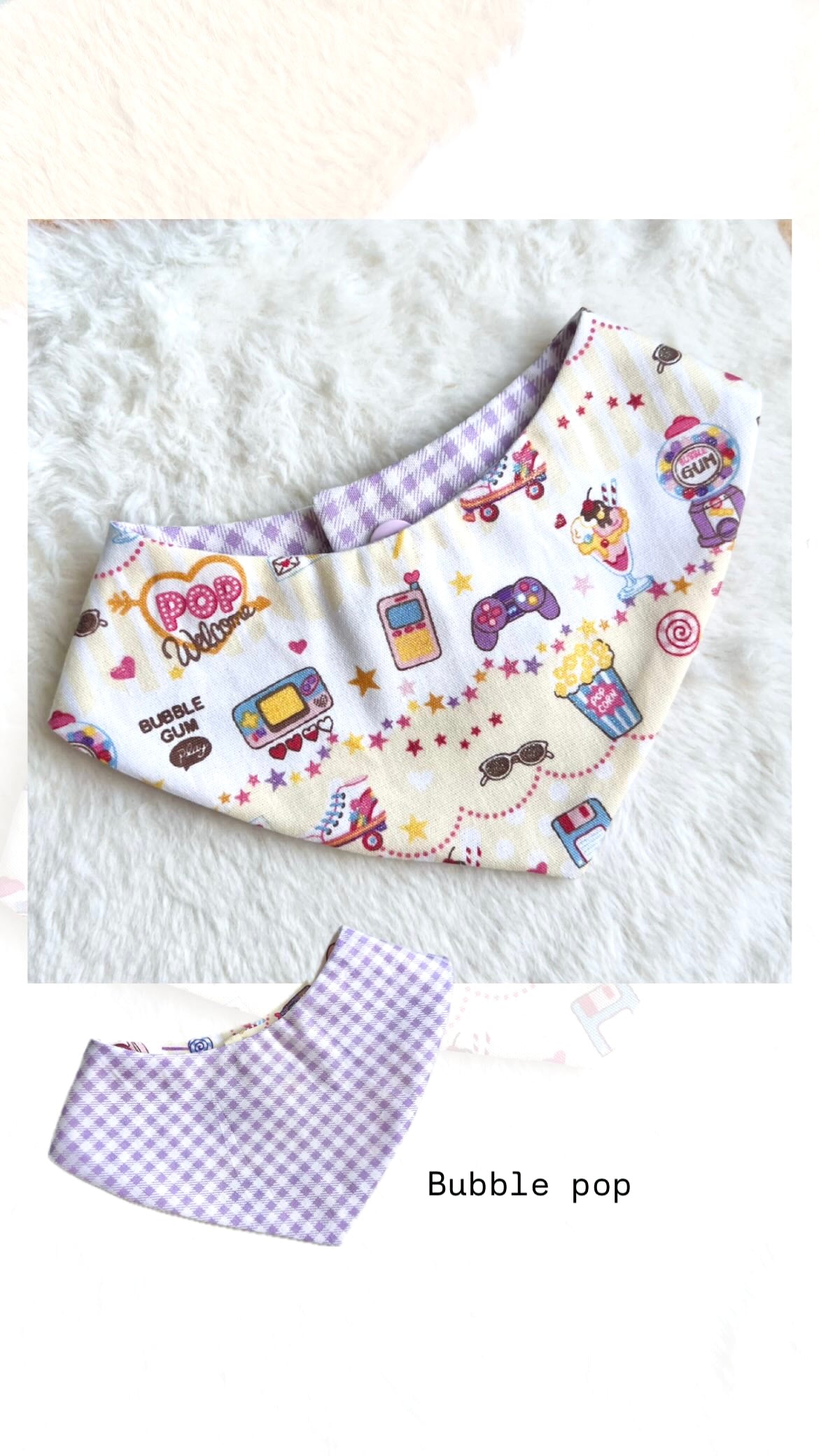 Bubble Pop Reversible Bandana