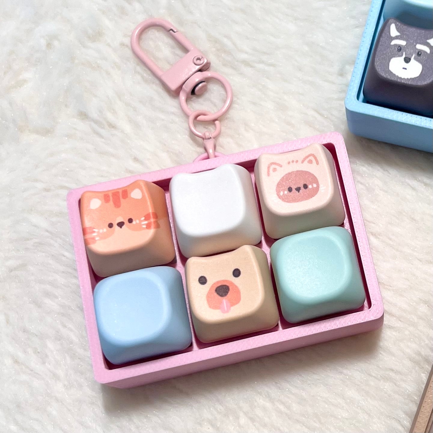 Custom Fidget Clicker Keychain