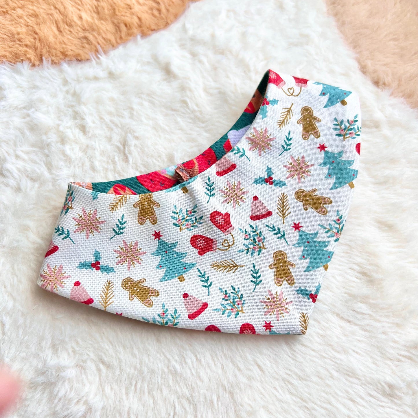 Christmas Festive Treats Reversible Bandana